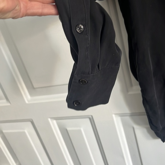 Vince Black Silk Blouse - Picture 3 of 6